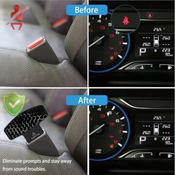 Lmuwecno 2Pack Car Belt Pads, Shoulder Belt Pads Cover，Comfortable and Convenient fo You and Your Family