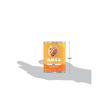 IAMS Proactive Health Puppy Wet Dog Food Classic Ground with Chicken and Rice, 13 oz. Cans, Pack of 12