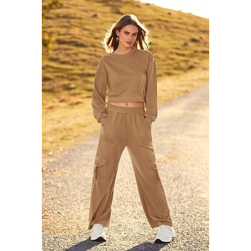 PRETTYGARDEN Womens Fall 2 Piece Outfits Cool Sweats