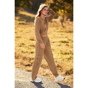 PRETTYGARDEN Womens Fall 2 Piece Outfits Cool Sweats