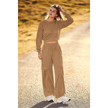 PRETTYGARDEN Womens Fall 2 Piece Outfits Cool Sweats