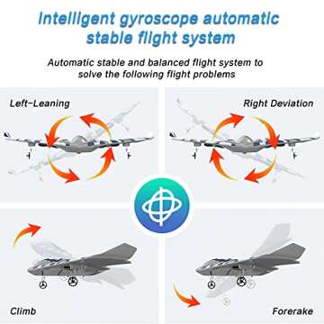 fisca RC B-2 Spirit Stealth Bomber Remote Control Plane