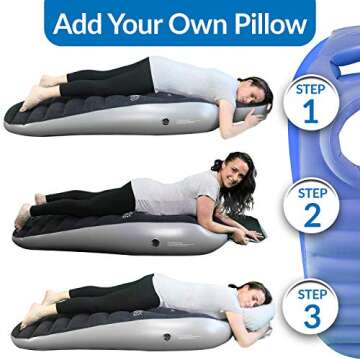 Cozy Bump A Pregnancy Pillow The Best Pregnancy Pillow for Sleeping Prone, Pregnancy Body Pillow, Ma...