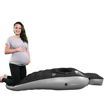 Cozy Bump A Pregnancy Pillow The Best Pregnancy Pillow for Sleeping Prone, Pregnancy Body Pillow, Maternity Pillow, Pregnancy Bed, Pregnancy Gifts, Prone Pillow