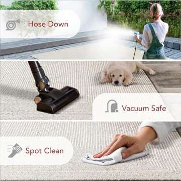 nuLOOM 9x12 Solid Indoor/Outdoor Rug, Stylish & Durable