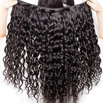 Miss GAGA Brazilian Virgin Hair Water Wave 4 Bundles