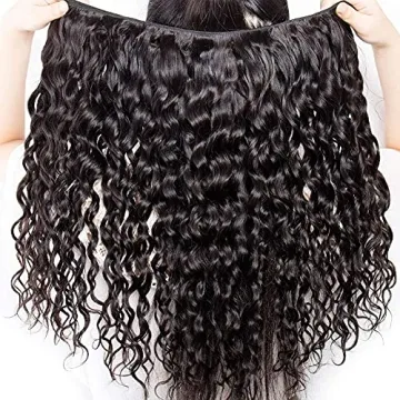 Miss GAGA Brazilian Virgin Hair Water Wave 4 Bundles