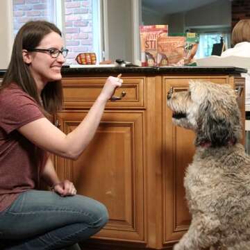 Happy Howie's Soft Meat Roll Treat - Soft Dog Food Beef Rolls, High Protein, Natural Ingredients, for All Dogs, Made in USA - Beef, 12 Oz (Pack of 4)