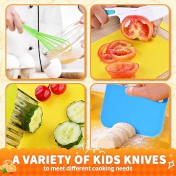 17PCS Kids Cooking Set Enjoy Safe Kitchen Adventures