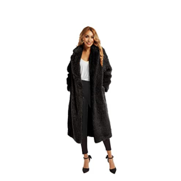 SUGAR POISON Faux Fur Coat for Winter Warmth and Style