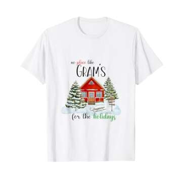 No Place Like Gram’s for the Holidays - Festive Family T-Shirt