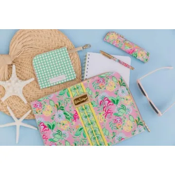 Lilly Pulitzer Metal Pen and Pouch Set for Stylish Writing