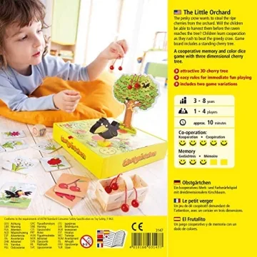 HABA Little Orchard Memory Game for Ages 3-8