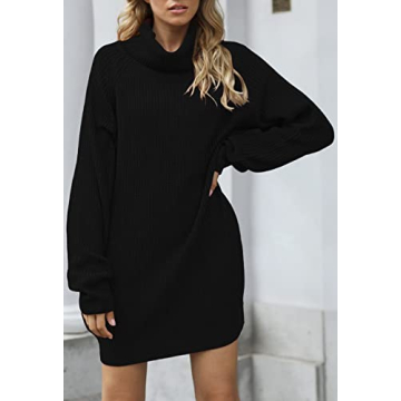 Pink Queen Oversized Long Sweater Dress for Women