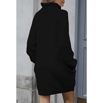 Pink Queen Oversized Long Sweater Dress for Women