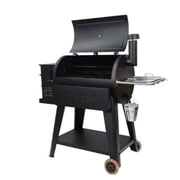 Pit Boss 10537 PB0820SP Wood Pellet Grill, 820 Square Inches, Black
