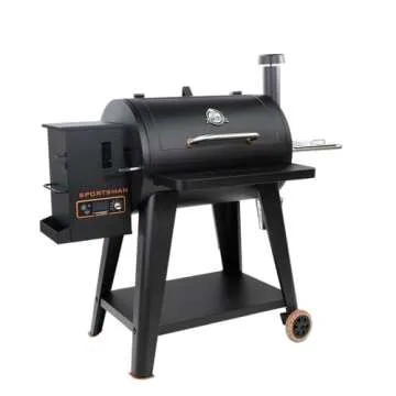 Pit Boss 10537 PB0820SP Wood Pellet Grill, 820 Square Inches, Black
