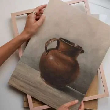 Set 9 Vintage Wall Decor French Country Gallery Wall Art - Vintage Art Wall Decor, Sketch Poster Landscape Wall Art, French Country Wall Decor Art Prints Moody Modern House Decor(11X14 IN UNFRAMED)