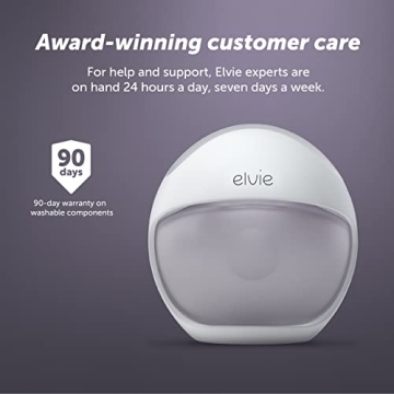 Elvie Curve Manual Wearable Breast Pump - Hands-Free & Portable