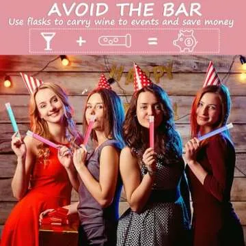 39 Pcs Secret Tampon Flasks Set for Women – Stylish & Discreet Drink Solution