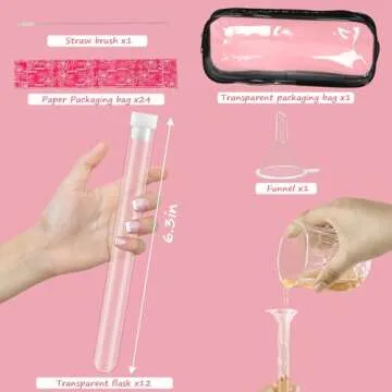 Elegant 39 Pcs Secret Tampon Flasks Set for Women