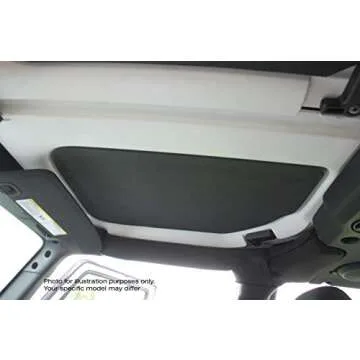 Design Engineering 050137 Boom Mat Black Sound Deadening Headliner Compatible with 4-Door Jeep Wrangler JK (2011-2018)