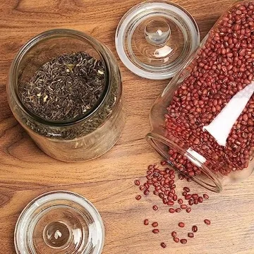 Anchor Hocking Glass Jar for Cookies and Storage