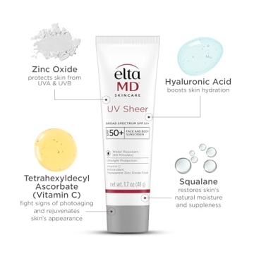 EltaMD UV Sheer Face Sunscreen SPF 50 No White Cast