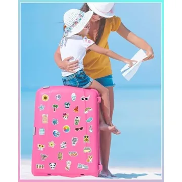 Cute VSCO Vinyl Stickers - 100 Pack for Teens and Kids