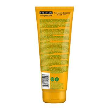 Freeman Deep Clearing Manuka Honey & Tea Tree Oil Clay Mask + Cleanser, Healing and Skin Purifying Beauty Face Mask, 6 fl oz tube/175 mL