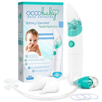 OCCObaby Nasal Aspirator - Electric & Manual Kit for Babies