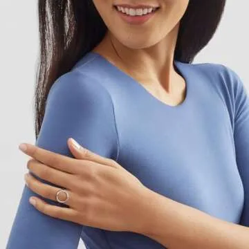 Silpada High-Polished .925 Sterling Silver Ring for Women, Jewelry Gift Idea, Karma, Size 7