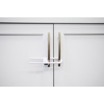 Regalo Safety Sliding Locks Baby Pet Proof Cabinet Latch