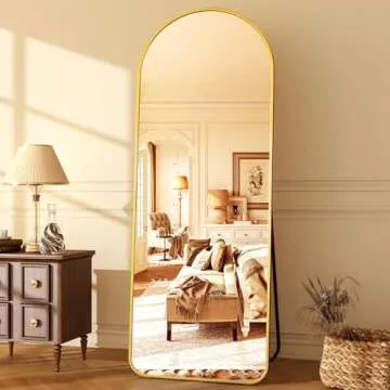 HARRITPURE Arched Full Length Mirror - Elegant Decor