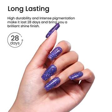 MAYCHAO Gel Nail Polish Set - 6pcs for All Seasons