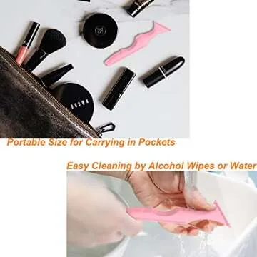 URGINO 5 in 1 Silicone Eyeliner Stencils for All