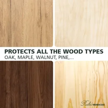 Rubio Monocoat Wood Oil Finish Eco-Friendly Quick Dry
