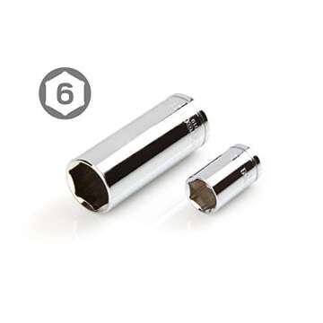 TEKTON 3/8 Inch Drive 6-Point Socket and Ratchet Set, 73-Piece (1/4-1 in., 6-24 mm) | SKT15311