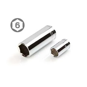 TEKTON 3/8 Inch Drive 6-Point Socket and Ratchet Set, 73-Piece (1/4-1 in., 6-24 mm) | SKT15311