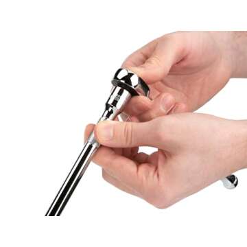 TEKTON 3/8 Inch Drive 6-Point Socket and Ratchet Set, 73-Piece (1/4-1 in., 6-24 mm) | SKT15311