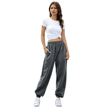 Gvraslvet Women's Jogger Pants with Pockets for Comfort