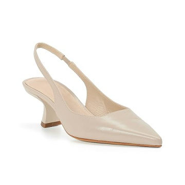 Gihubafuil Women's Low Kitten Heel Pumps - Chic Closed Pointed Toe Heels