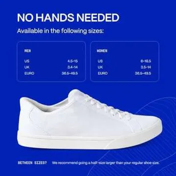 Kizik Irvine Comfortable Breathable Stretch Slip On Sneakers- Easy Slip-Ons | Casual Shoes for Men, Women and Elderly | Stylish, Convenient and Orthopedic Shoes for Everyday- White M6.5/W8