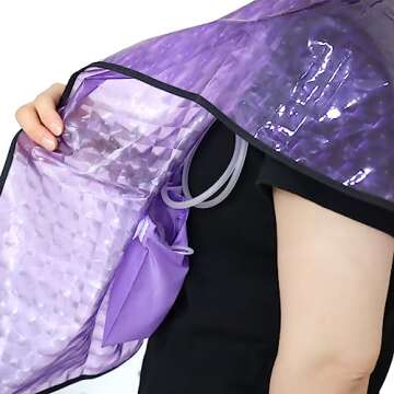 Waterproof Shower Cape for Mastectomy Recovery and Surgery