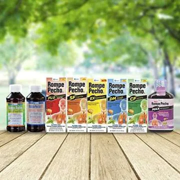 ROMPE PECHO SF (Sugar-Free) 6oz - Cold & Cough Syrup
