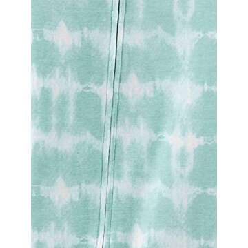Simple Joys by Carter's Baby Boys' 3-Pack Snug Fit Footed Cotton Pajamas, Avocados/Night Sky Print/Tie Dye, 18 Months