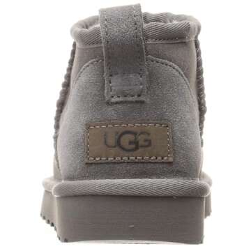 UGG Women's Classic Ultra Mini Boot, Grey, 08