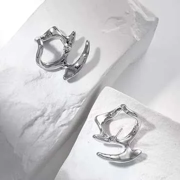 Y2K Hypoallergenic Statement Earrings for Women