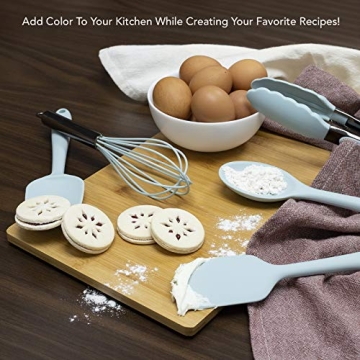 Mini Silicone Kitchen Utensil Set for Young Chefs