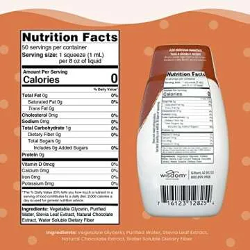 SweetLeaf Sweet Drops Chocolate Liquid Stevia Sweetener - Chocolate Stevia Drops, Zero Calories, Zero Sugar, Non-GMO, Gluten-Free, Keto Friendly, Chocolate Flavor Stevia - 1.7 Fl Oz, Pack of 2